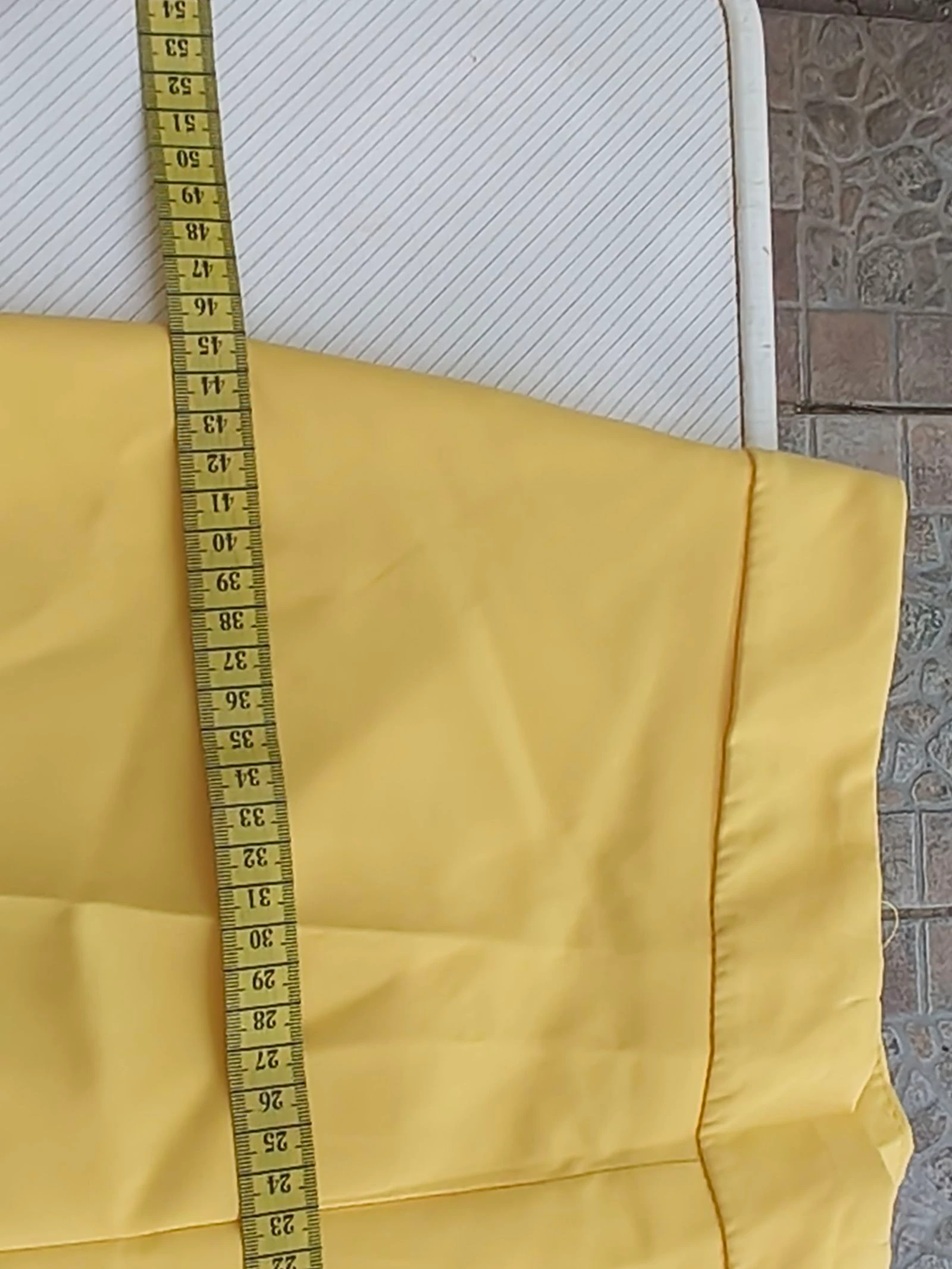 Flowy yellow wide-leg pants – photo 11